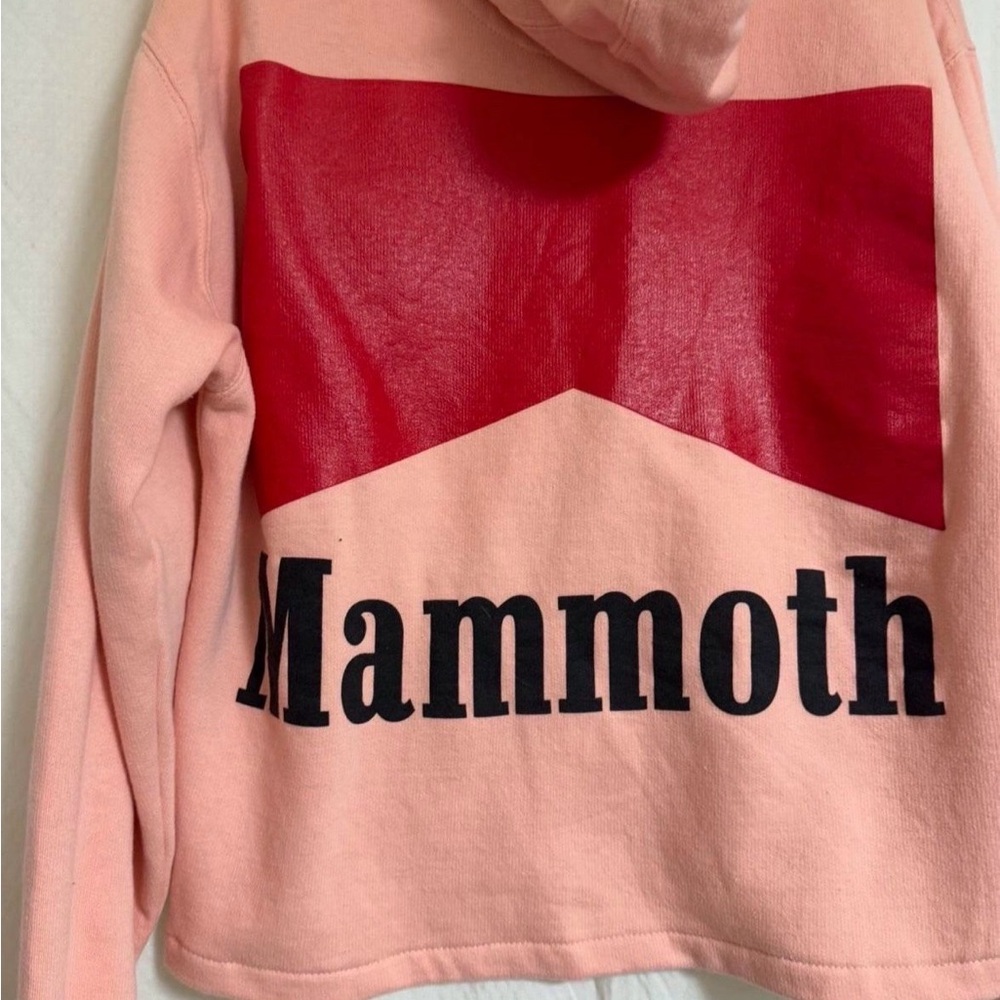 Mammoth Mountain Sweatshirt. NEW without Tags. Pink. Hooded. Medium - Picture 5 of 8